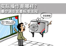 實際操作是哪樣？曝空調(diào)安裝最標(biāo)準流程