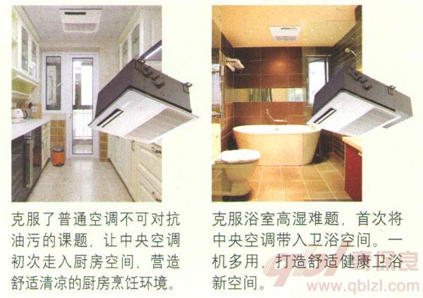 廚房、衣帽間、衛(wèi)浴專業(yè)空調(diào)